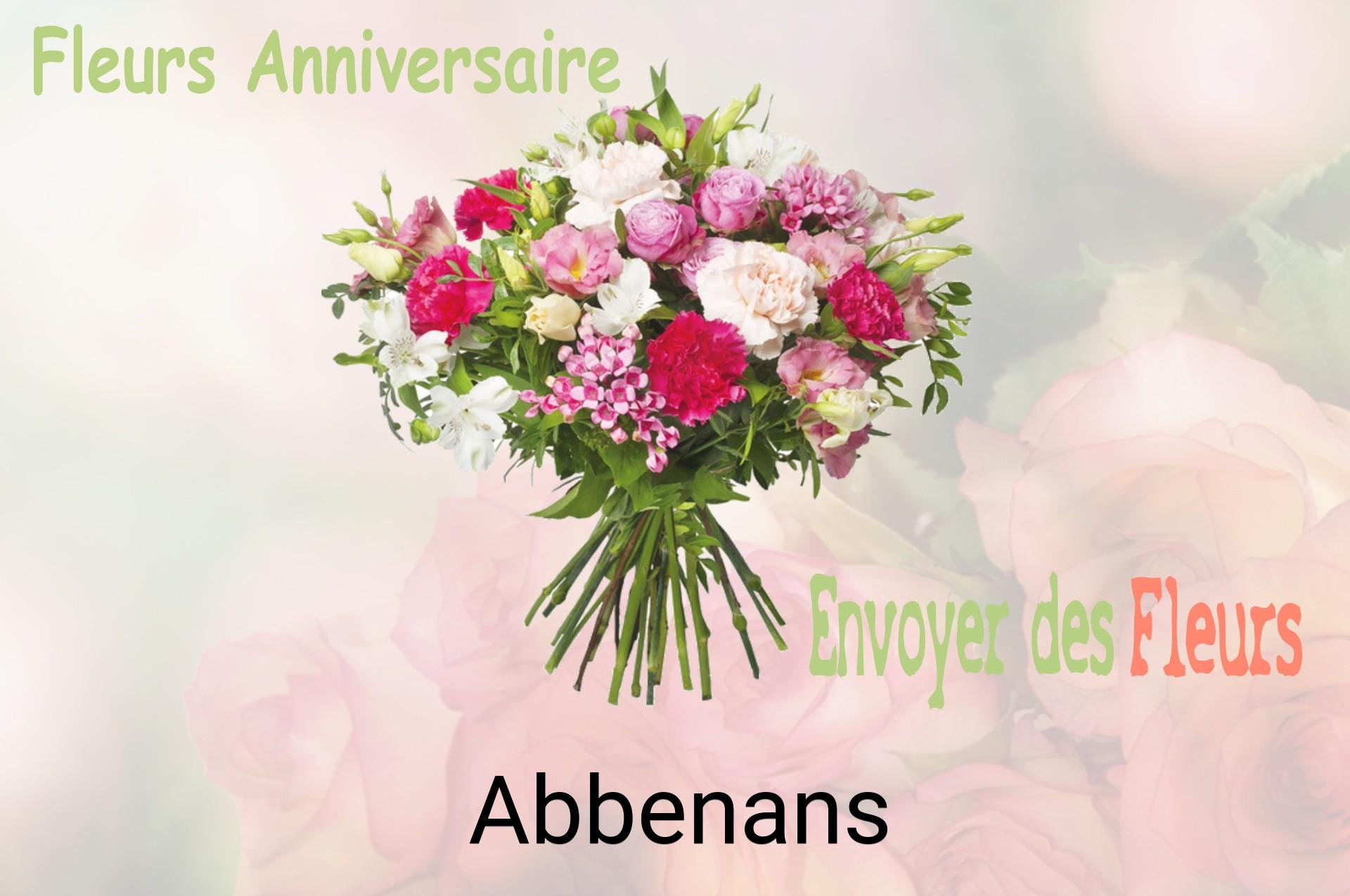Bouquet de fleurs d’anniversaire livré à Abbenans